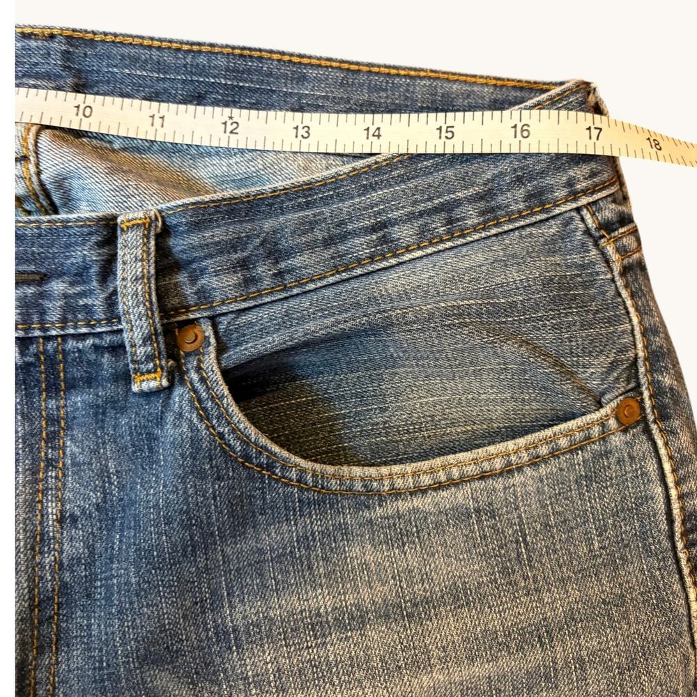 LEVI'S Men's 559 Relaxed Straight Fit Jeans Blue 33 x 32 Distressed 34 x 30.5 - Picture 5 of 13